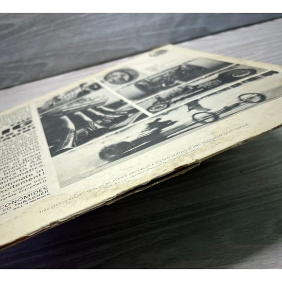 The Big Sounds of Drags LP Capitol ST 2001 Racing Sound Effects Vinyl Record - Picture 6 of 8